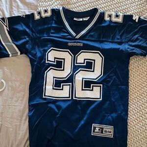 Vintage STARTER Navy Cowboys Jersey w